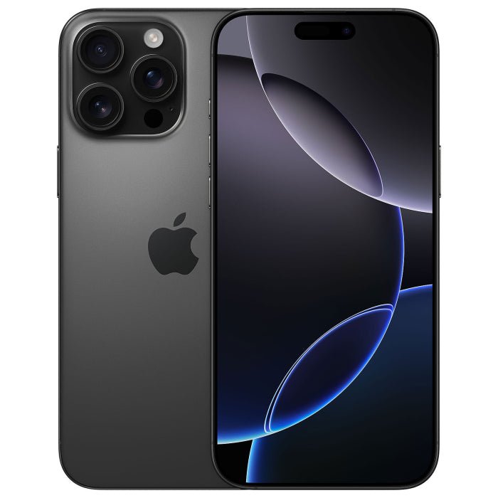 Refurbished iPhone 16 Pro Max 256GB unlocked mobile phone with sleek design and triple-camera system by RefurbPhone