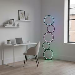 Ruibopad Nordic LED Floor Lamp 3 Level Dimming Living Room