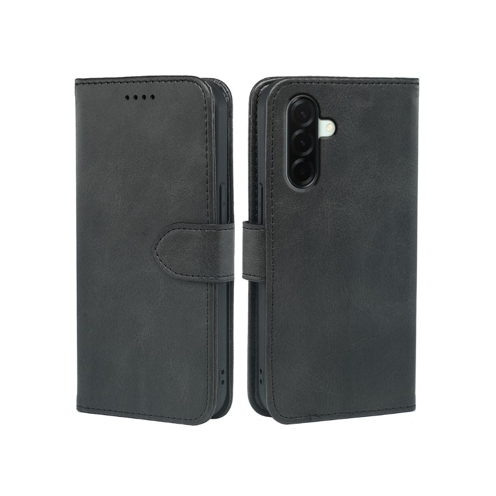 Samsung Galaxy A36/A56 Book Flip Case by Phone Base, leather wallet-style phone case with card slots and protective cover.