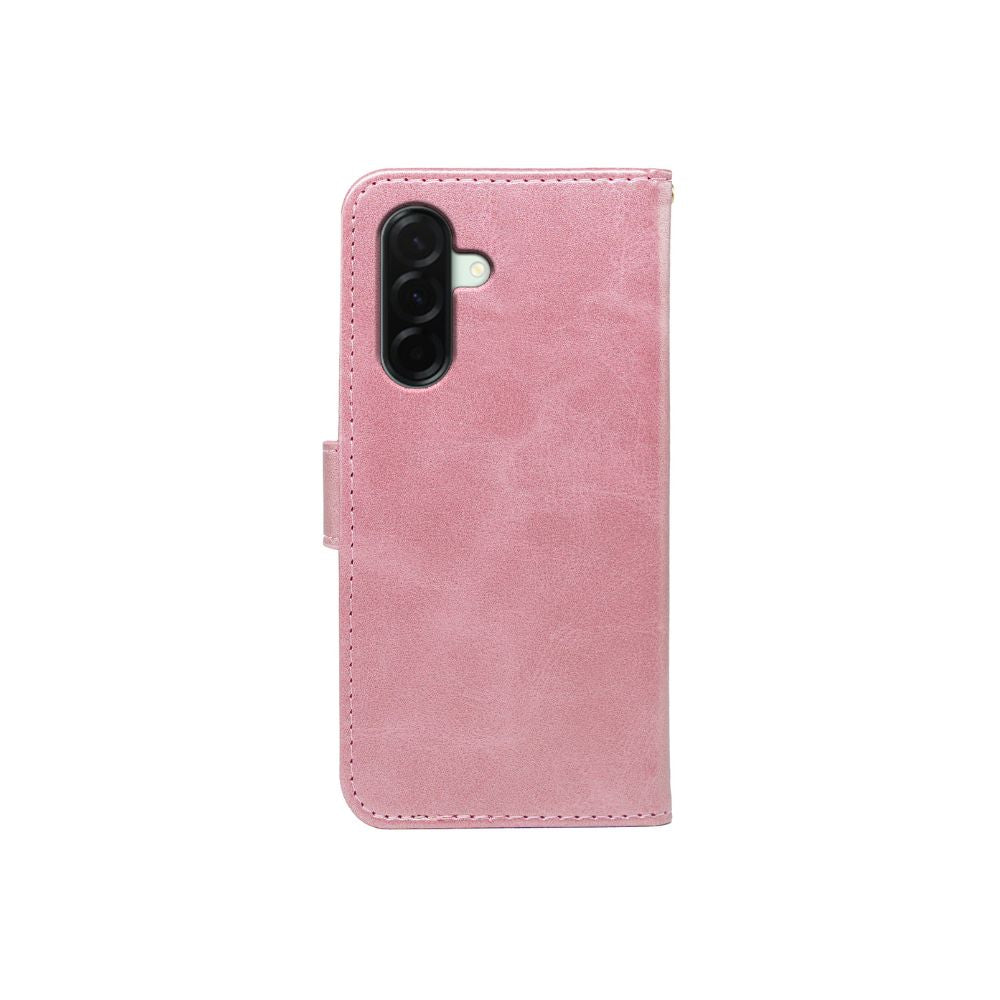 Samsung Galaxy A36/A56 Book Flip Case leather wallet by Phone Base, showing the front cover with card slots and secure closure.