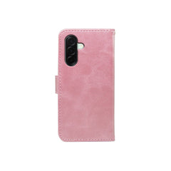 Samsung Galaxy A36/A56 Book Flip Case leather wallet by Phone Base, showing the front cover with card slots and secure closure.