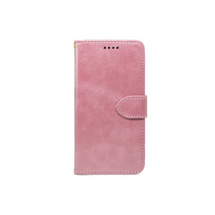Samsung Galaxy A36/A56 Book Flip Case Leather Wallet by Phone Base, showing the black leather wallet with card slots and secure flip cover.