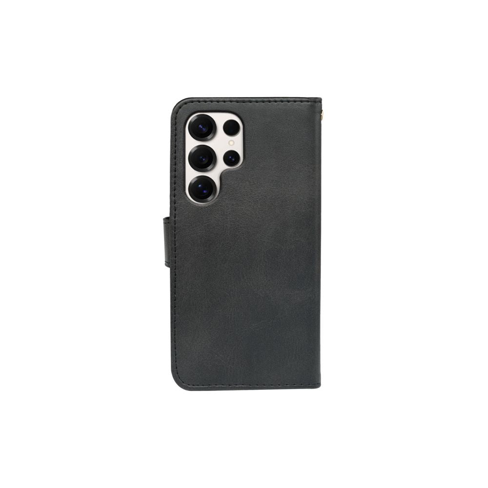Samsung Galaxy S25 Series Book Flip Case by Phone Base, leather wallet-style phone case with card slots and flip cover.