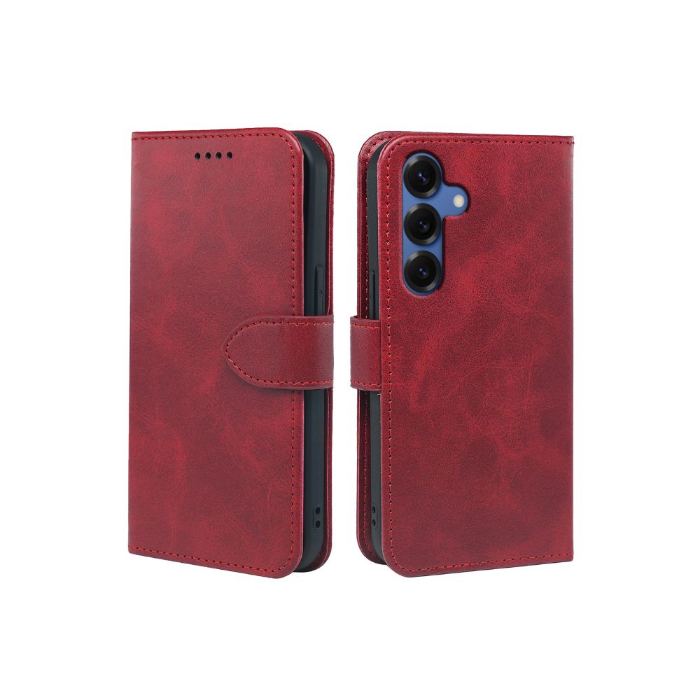 Samsung Galaxy S26 Series book flip case by Phone Base, leather wallet style with card slots and protective cover.
