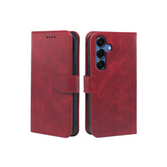 Samsung Galaxy S24 Series Book Flip Case by Phone Base, leather wallet-style phone case with card slots and magnetic closure.