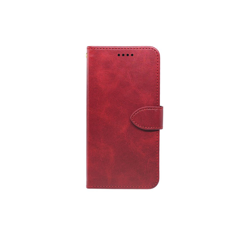 Samsung Galaxy S24 Series Book Flip Case by Phone Base with leather wallet design, showing the front cover and wallet pockets.