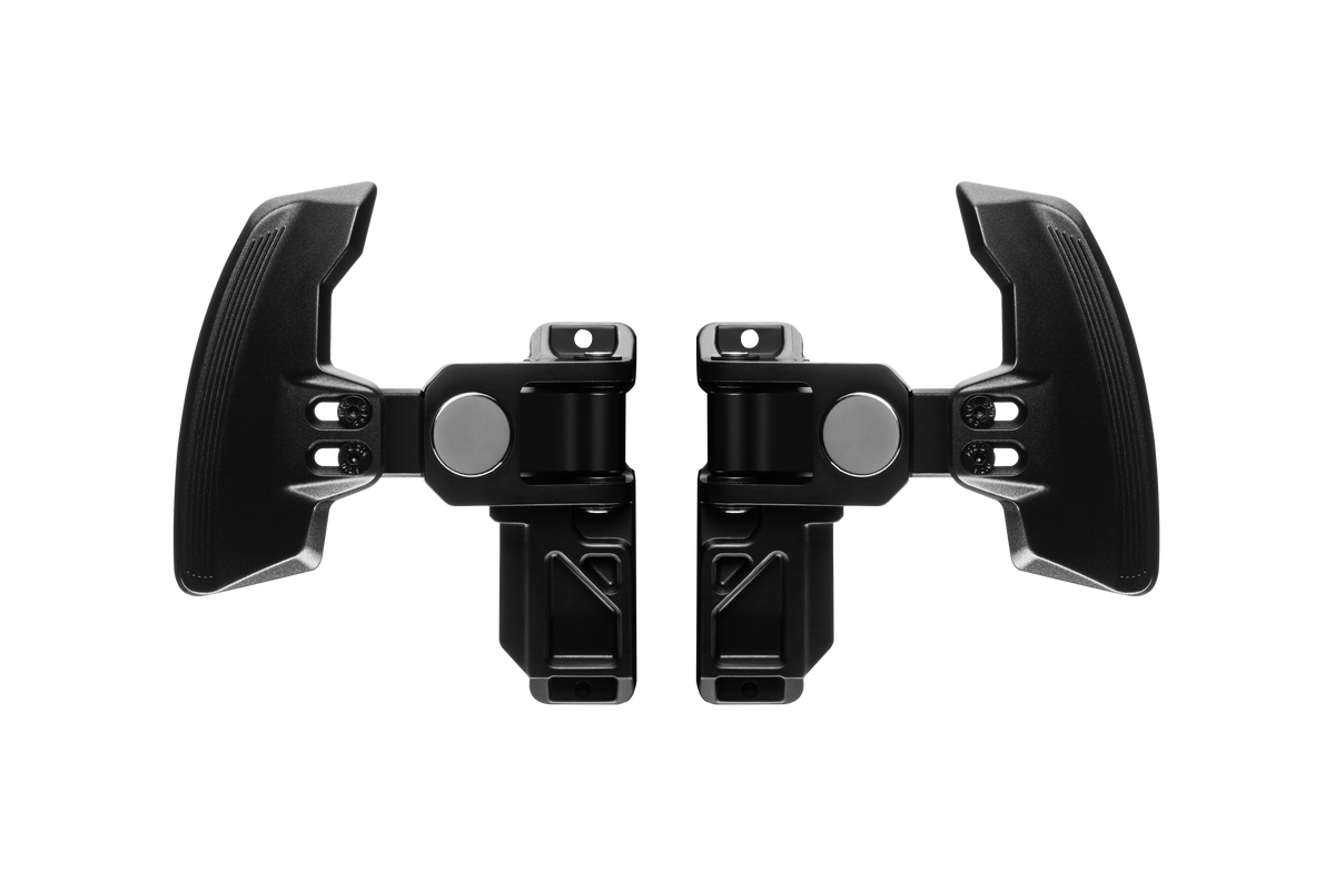 Simagic single paddle shifter module for racing wheel, magnetic upgrade for left or right side, compatible with Simagic racing accessories.