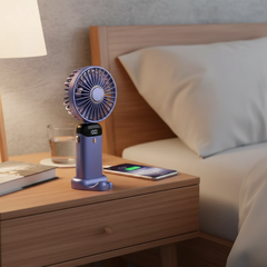 USB Foldable Mini Fan – 5-Speed Travel Neck Fan