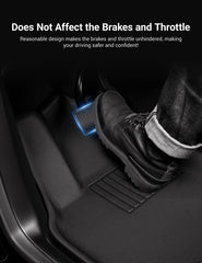 All-Weather 3D Floor Mats for Tesla Model 3 & Model Y – Custom Fit, Waterproof, Anti-Slip (3-Piece & 6-Piece Options)