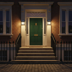 Solar Wall Light with Motion Sensor – Outdoor Yard Security Light