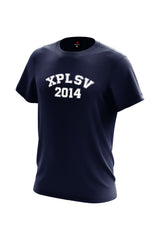 XAPE Campus Script Tee - Navy