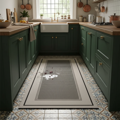 Absorbent Non-Slip Kitchen Floor Mat for Home