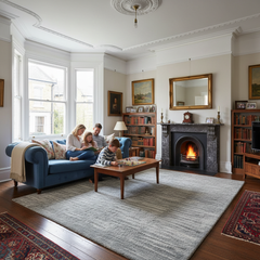 Custom Nordic Luxury Plush Rug for Living Room