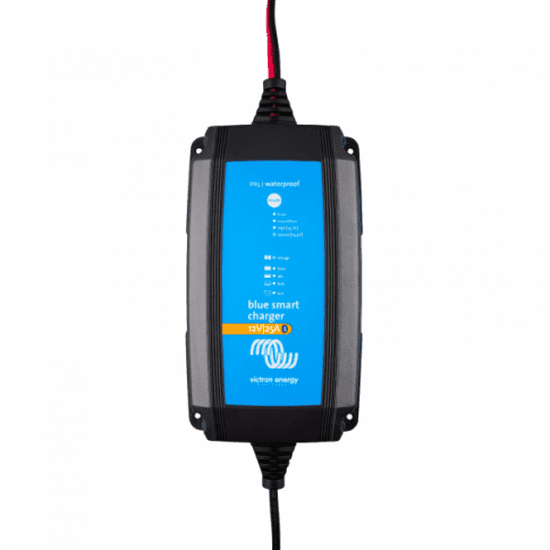 VICTRON 25A 12V BLUE SMART IP65 MAINS BATTERY CHARGER WITH BLUETOOTH CONNECTIVITY