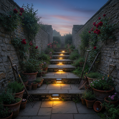 LED Solar Stair Lights – Energy-Saving Outdoor