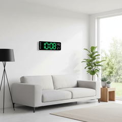 12-Inch Smart LED Wall Clock – Bedroom & Office