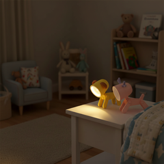 Mini LED Night Light – Cute Cartoon Pet Lamp for Home & Reading